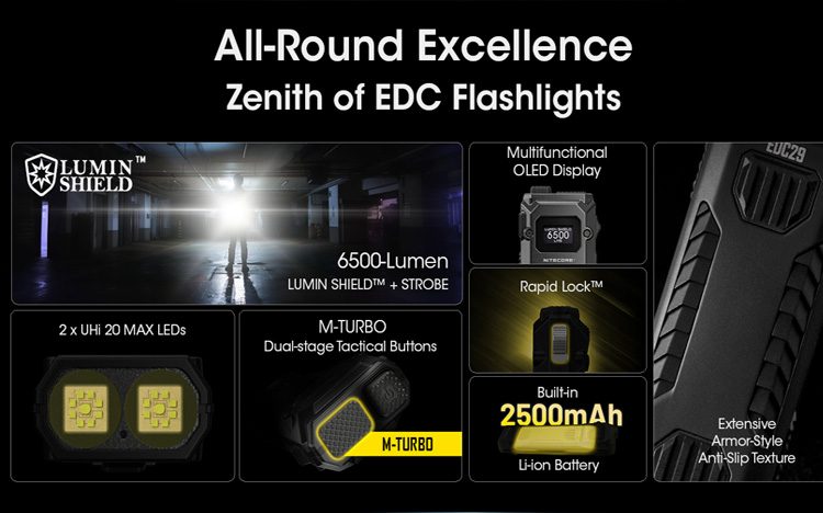 Nitecore EDC29 UHI