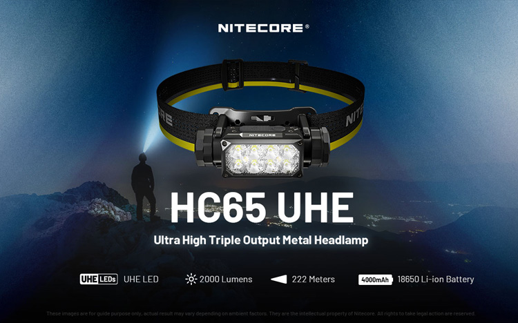 Nitecore HC65 UHE