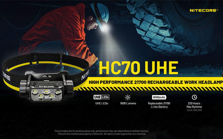 Nitecore HC70 UHE